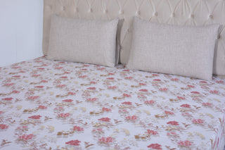 Petals of Serenity Bed Sheet Set